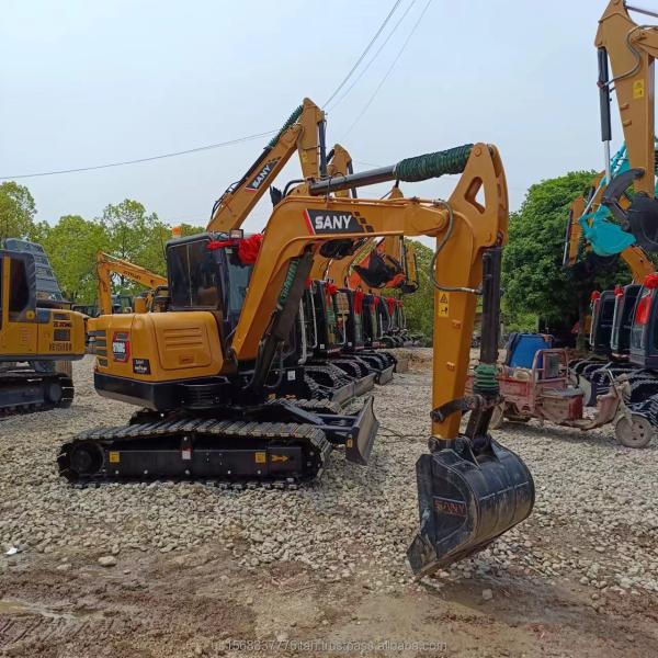 6 Tons Small Excavator Sany Used SY60C SY75C Chinese Year 2016 Working hours 0-2000