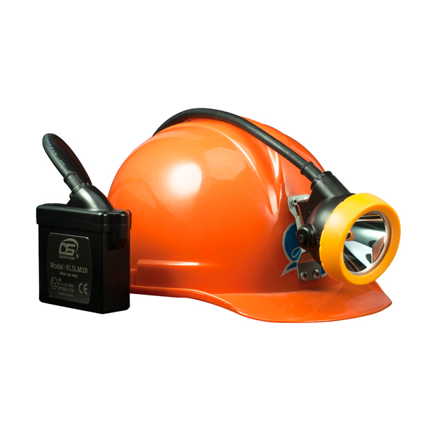 High Brightness 15000 Lux Kl5lm Mining Cap Lamps Under Ground With Cable