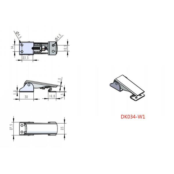 over center latches, over center toggle latch,over center draw latch
