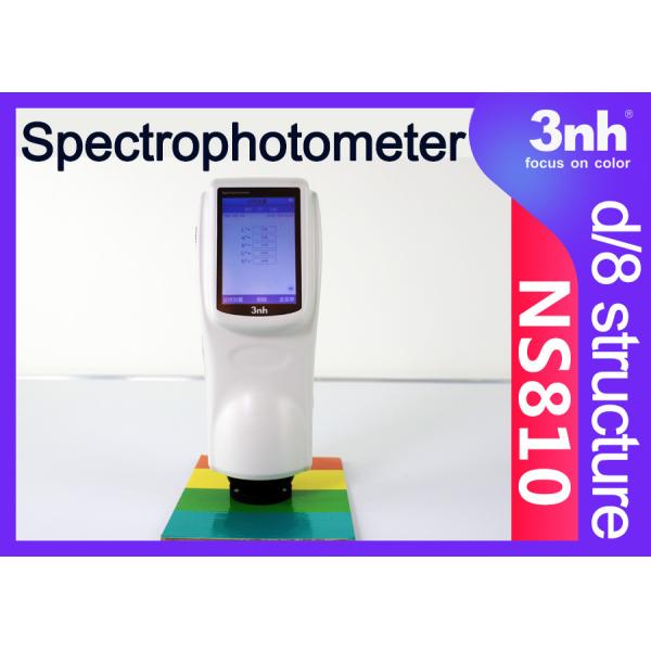 Cosmetics Paint Matching Spectrophotometer NS810 Color Comparasion Meter With D