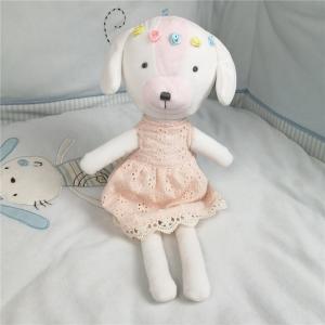 OAINI ODM OEM Custom Toddlers Stuffed Elephant Rattle Cotton Plush Toy