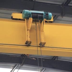 Remote Control Single Girder Beam E.0.T Crane Partial Hanging Hoist Trolley