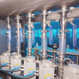 Automatic Bottled Strawberry Jam Filling Machine Twelve Head 380V