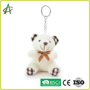 ASTM Beige Tiny Teddy Bear Stuffed Animal For Home Decoration