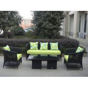 rattan sofa set