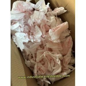 Defective Diapers Disposal Shredder Sanitary Napkin Crushing With Efficient