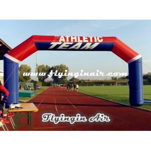 Quality Customized 10m Inflatable Race Arch with Blower for Sport Events for sale