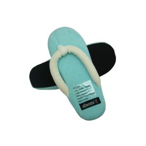 Quality Custimozed Sponge Hotel Spa Slippers Breathable With Anti Slip Sole for sale
