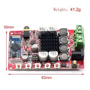 CA-7492B Digital Power BT Amplifier Module CSR5.0 Audio Board With BT TDA7492