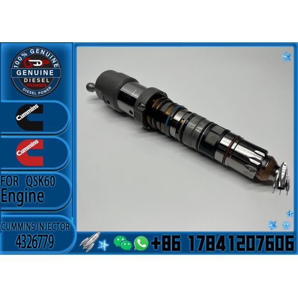 For Cummins Truck Spare Parts QSK45 QSK60 Injector 4326779 4088427 for Diesel-Fueled Vehicles