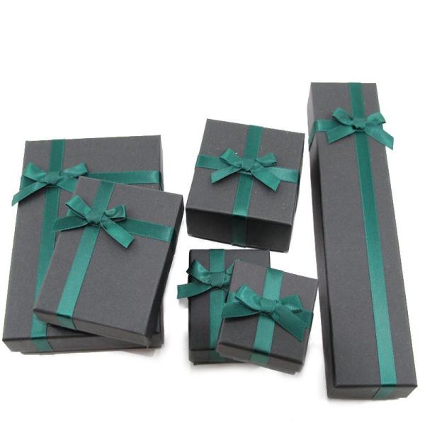 Custom Printing Cardboard Rigid Ring/Earring/Necklace Jewelry Watch Gift Box