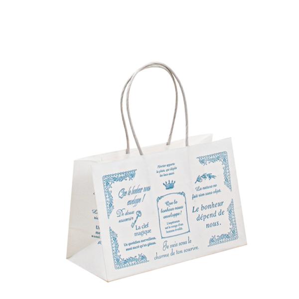 Buy Customized Handle Paper Bags Recyclable Non-Smell OEM ODM Service at wholesale prices
