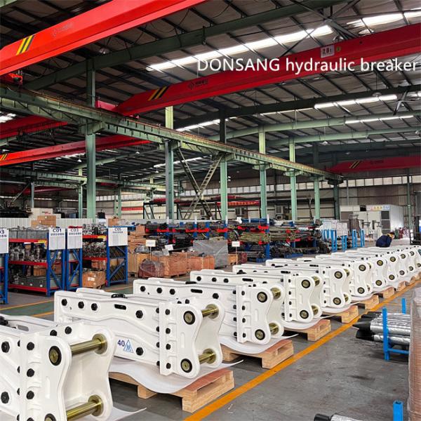 Rock Braker Chisel 150mm Hydraulic Hammer Breaker HB20G For 20 Ton 28 Ton