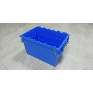 100% Virgin PP Stackable Nesting Trays With Steel Bars Storage Transportation