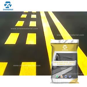 Anti Skid Thermoplastic Road Paint Traffic Marking Temperature Resistance