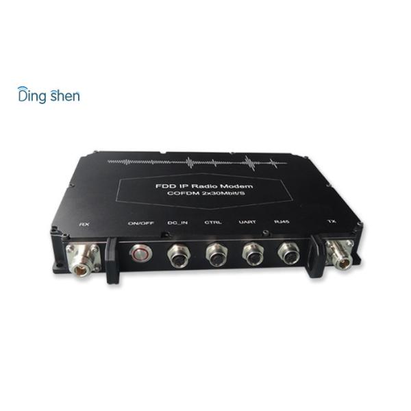 Buy Full Duplex Data Transceiver IP Radio Modem Tactical Communication System at wholesale prices