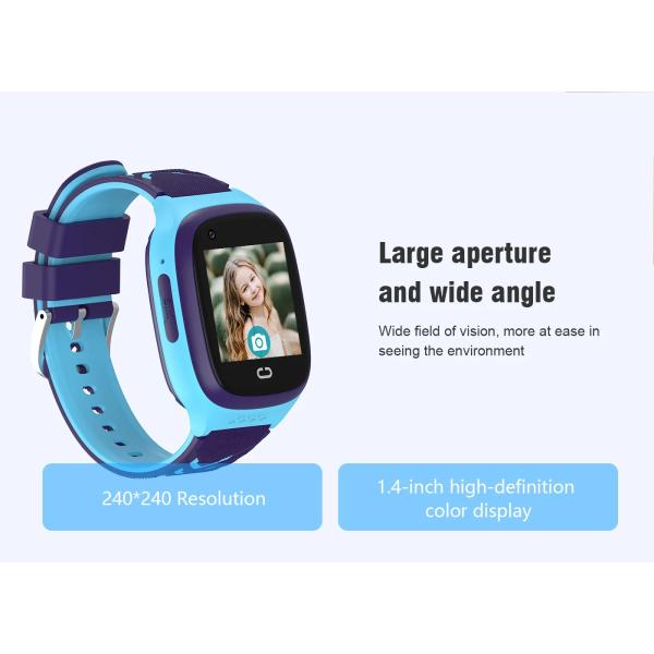 4G Kids Waterproof WiFi GPS Play Zoom Smart Watch Video Call Monitor