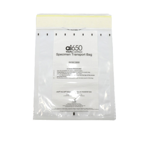 Buy Transparent 95kpa Pathological Self Sealing Bag Leak Proof at wholesale prices