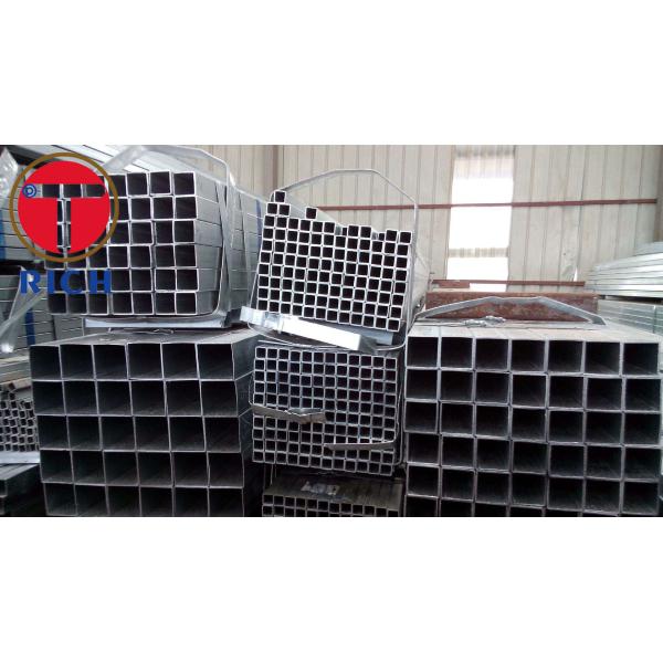Hot Dip Welded Stainless Steel Welded Tube Rectangular For Construction Structure