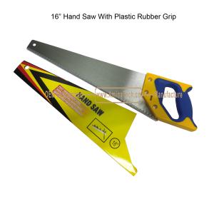 16” Hand Saw With Plastic Rubber Grip,Hand Tools