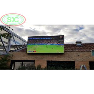 High refresh rate IC INC2153 outdoor P8 LED display 4K clarity with heat