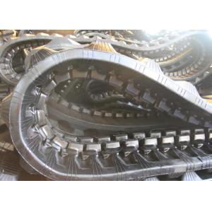 74 Links Jointless Excavator Rubber Tracks 450mm Width