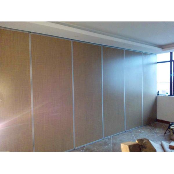 Commercial Furniture Accordion Foldable Partition Wall 1230mm Panel Width