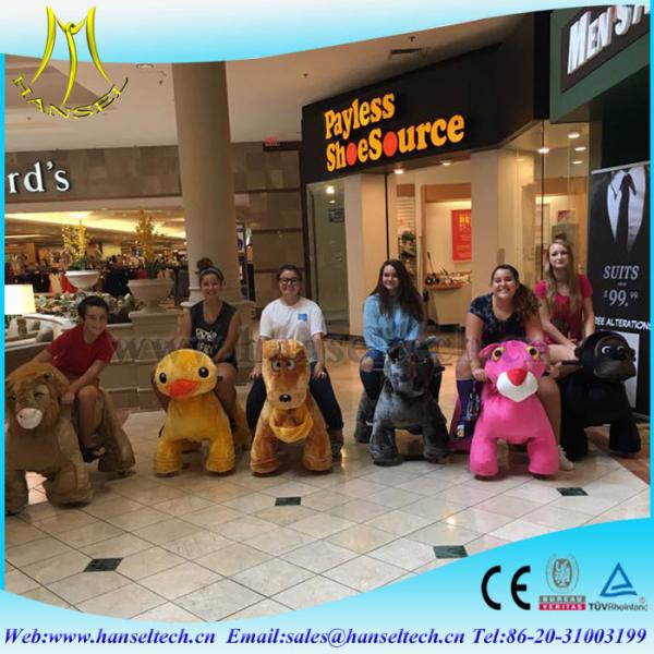 Hansel animals toy rides uk and shopping mall equipments animals rides