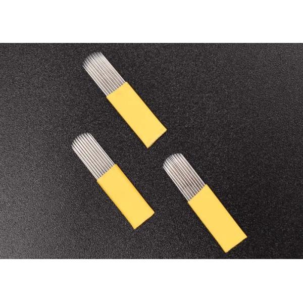 Tattoo Micro Needle M17 Microblading Blade For Eyebrow , Medical 304 Stainless Steel