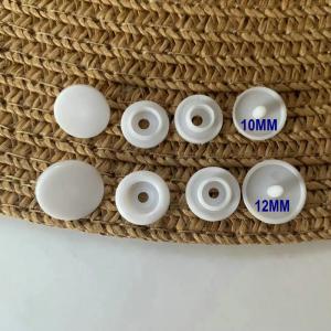 Wholesale round shank covered plastic snap buttons with excellent service