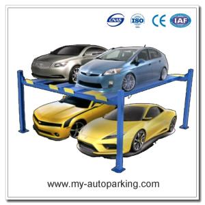 China On Sale! Four Post Parking System Four Post Vertical Lifting Hydraulic Parking Systtem on sale