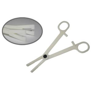 Disposable Pennington Forceps Slotted strictly sterilized individual package