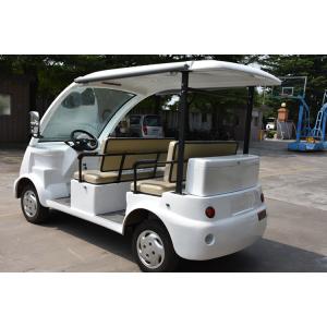 48V DC Motor Electric Mini Sightseeing Car 4 Seater For Park And Club