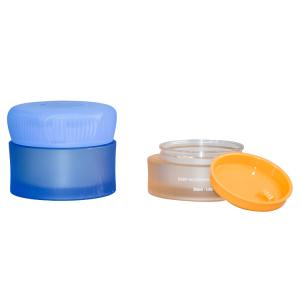 Innovative luxury cosmetics packaging jar jellyfish design series cosmetics