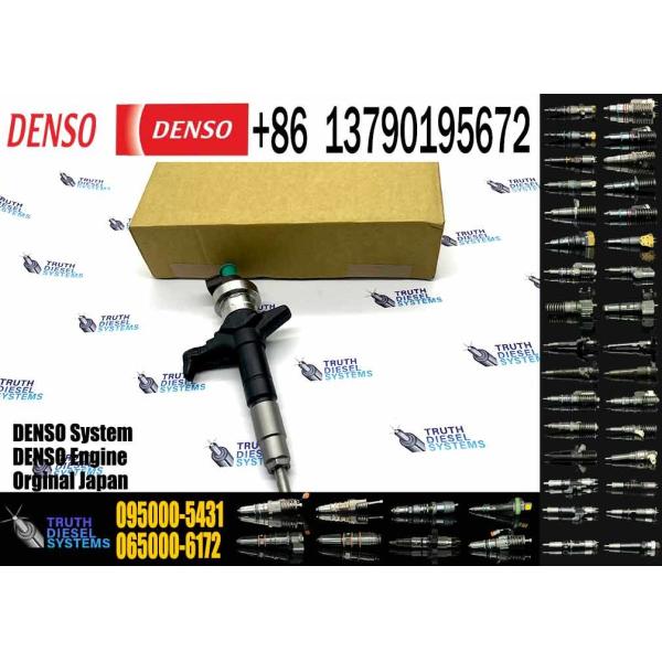 High Quality Common rail Fuel Injector 095000-5431 8-97311372-4 8973113724 0950005431