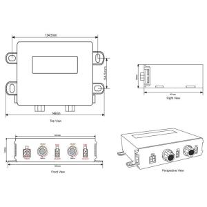 DC Motor Speed Control Linear Actuators Controller 12V 30A for Automatic Gate