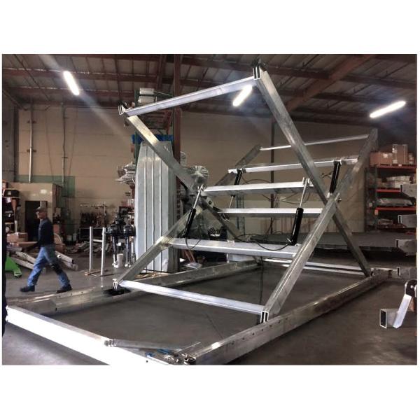 Buy Customized Material Choice Large Size Metal Frame Welding and Fabrication for Engines at wholesale prices