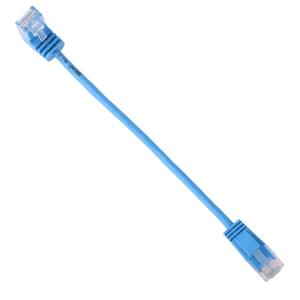 China High Speed Gigabit Utp Ethernet Cable Molded Slim Blue Vertical 90 Degree Interface on sale China High Speed Gigabit Utp Ethernet Cable Molded Slim Blue Vertical 90 Degree Interface on sale