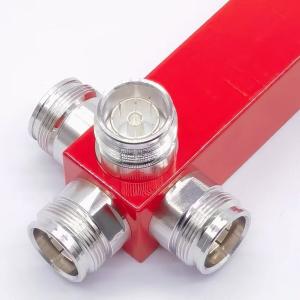 4 Way Low Pim Reactive High Power Splitter 698-3800MHz 4.3-10 F Grey/Red/Black