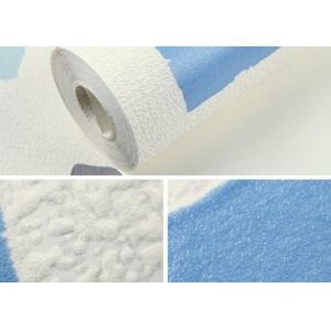 Non Woven Modern Removable Wallpaper / Soundproof Self Adhesive Wallpaper