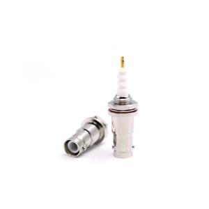 RF Connector SHV male bulkhead for terminal