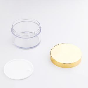 Customized Smooth Surface Cosmetic Jars Various Capacities Pressure Sensitive