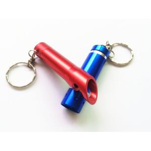 Personalized Anodized Laser Etch Aluminum Keychain Beer Bottle OpenerLED