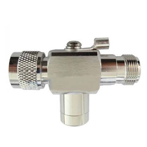 2.4 - 6GHz Rf Lightling Arrestor , Male To Female EMP Coaxial Lightning Surge