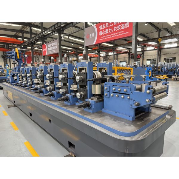 Buy Galvanzied Steel Tube Making Machine With High Frequency Welding at wholesale prices