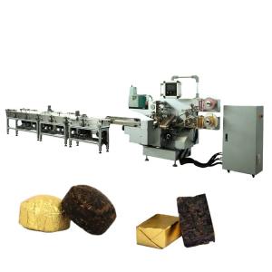 Quality Main Function Folding and Gluing Semi-Automatic Tea Block Paper Packing Machine for sale