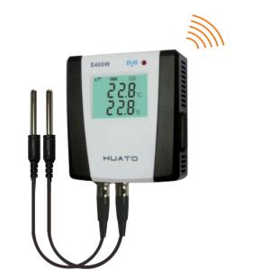 Quality HUATO Zigbee Data Logger Temperature Monitoring Dual External Probe Sensor for sale