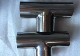 Buy Super Duplex Stainless Steel Straight Tee A312 UNS S32101 ASME B16.9 Butt Welding Fittings at wholesale prices