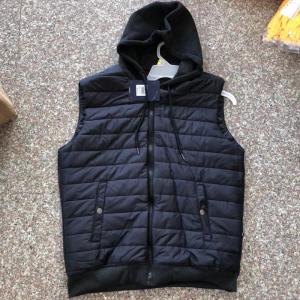 China Black Navy Utility Gilet Vest Mens Black Puffer Gilet GM M G GG Size on sale