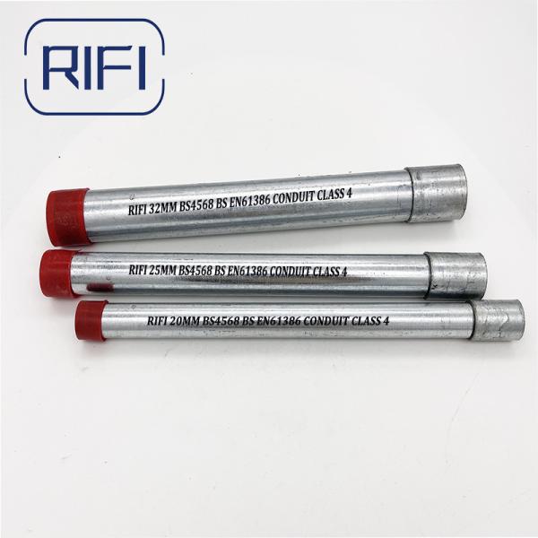 Buy Electrical Wire Tubing Gi Conduit Pipe Flame Resistance Easy Connection at wholesale prices
